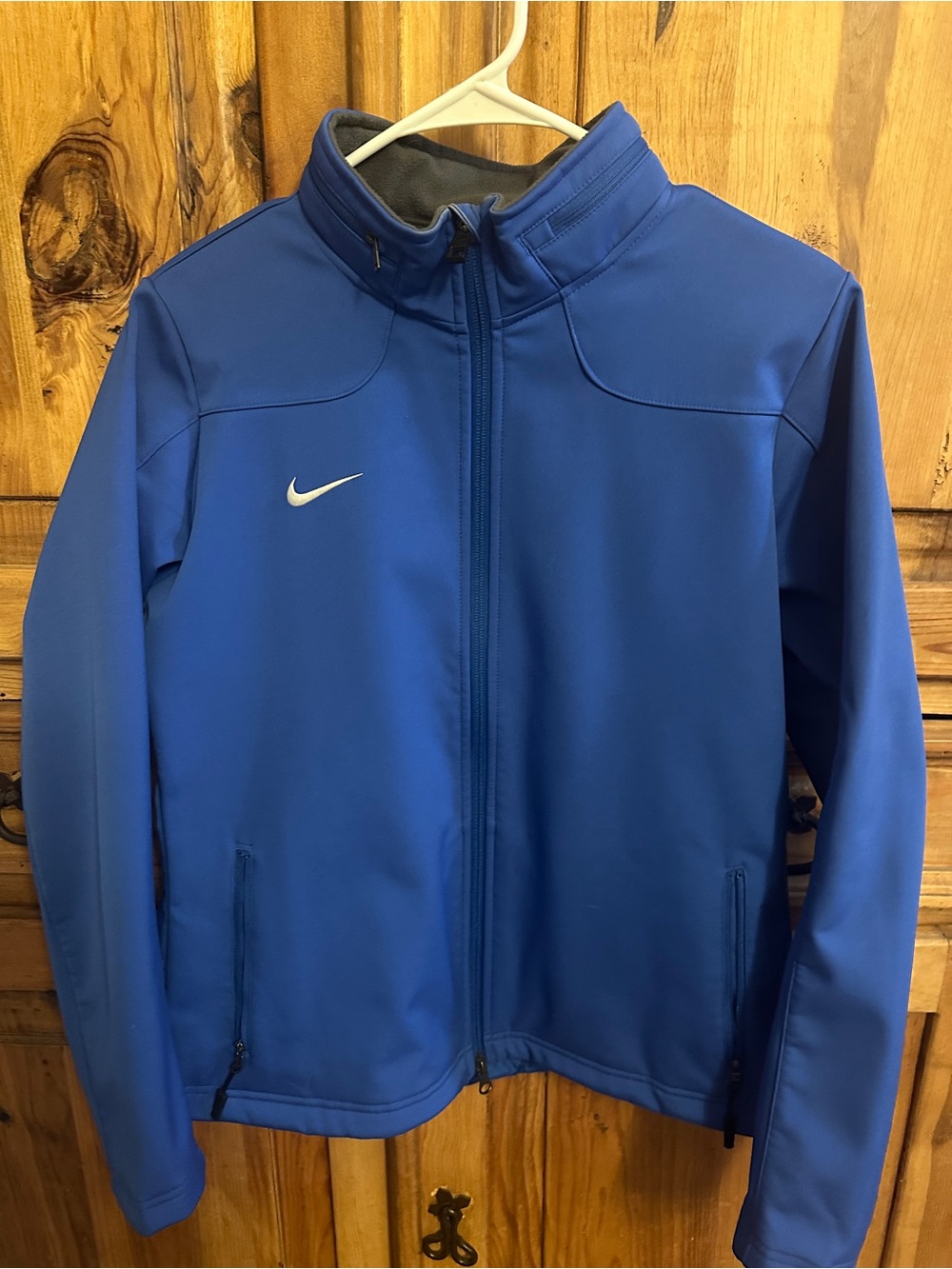 Nike Womans Royal Blue Performance Full-Zip Jacket